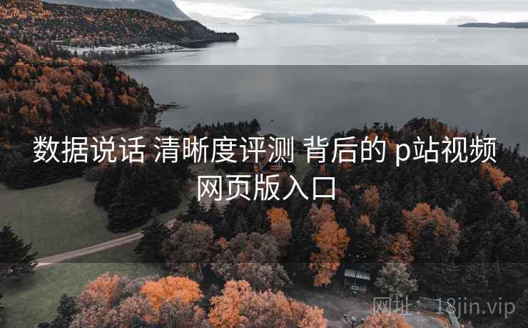 数据说话 清晰度评测 背后的 p站视频网页版入口
