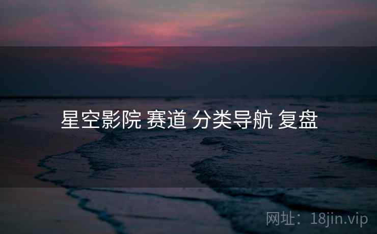 星空影院 赛道 分类导航 复盘