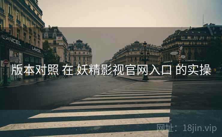 版本对照 在 妖精影视官网入口 的实操