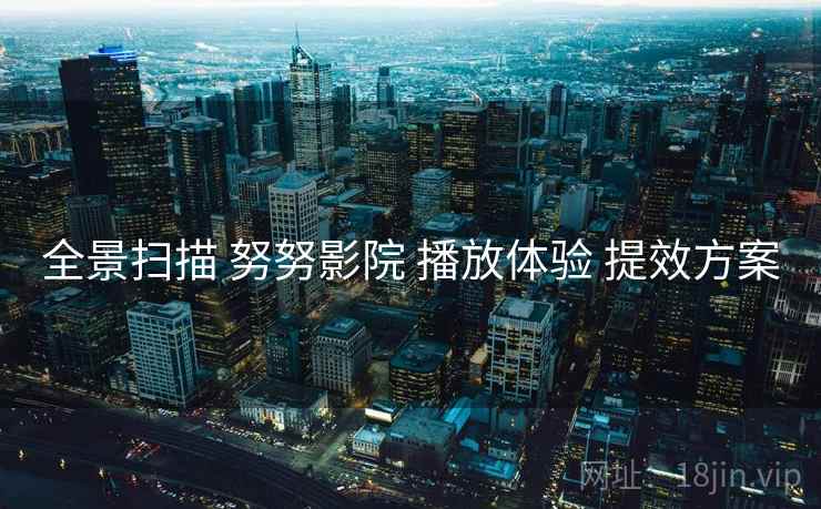 全景扫描 努努影院 播放体验 提效方案