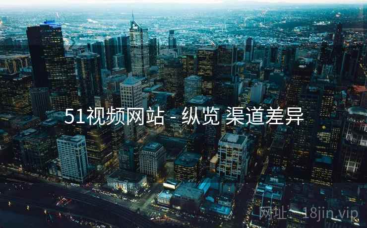 51视频网站 - 纵览 渠道差异