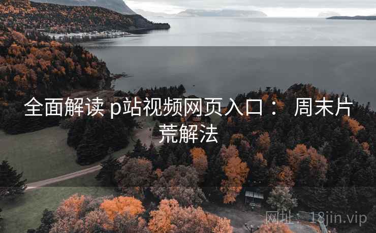 全面解读 p站视频网页入口 ： 周末片荒解法